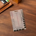 thumbnail image 4 of EKG Pocket Card Interpretation Badge Rate Measuring Tool Calipers for - Double EKG Badge Card, 4 of 6