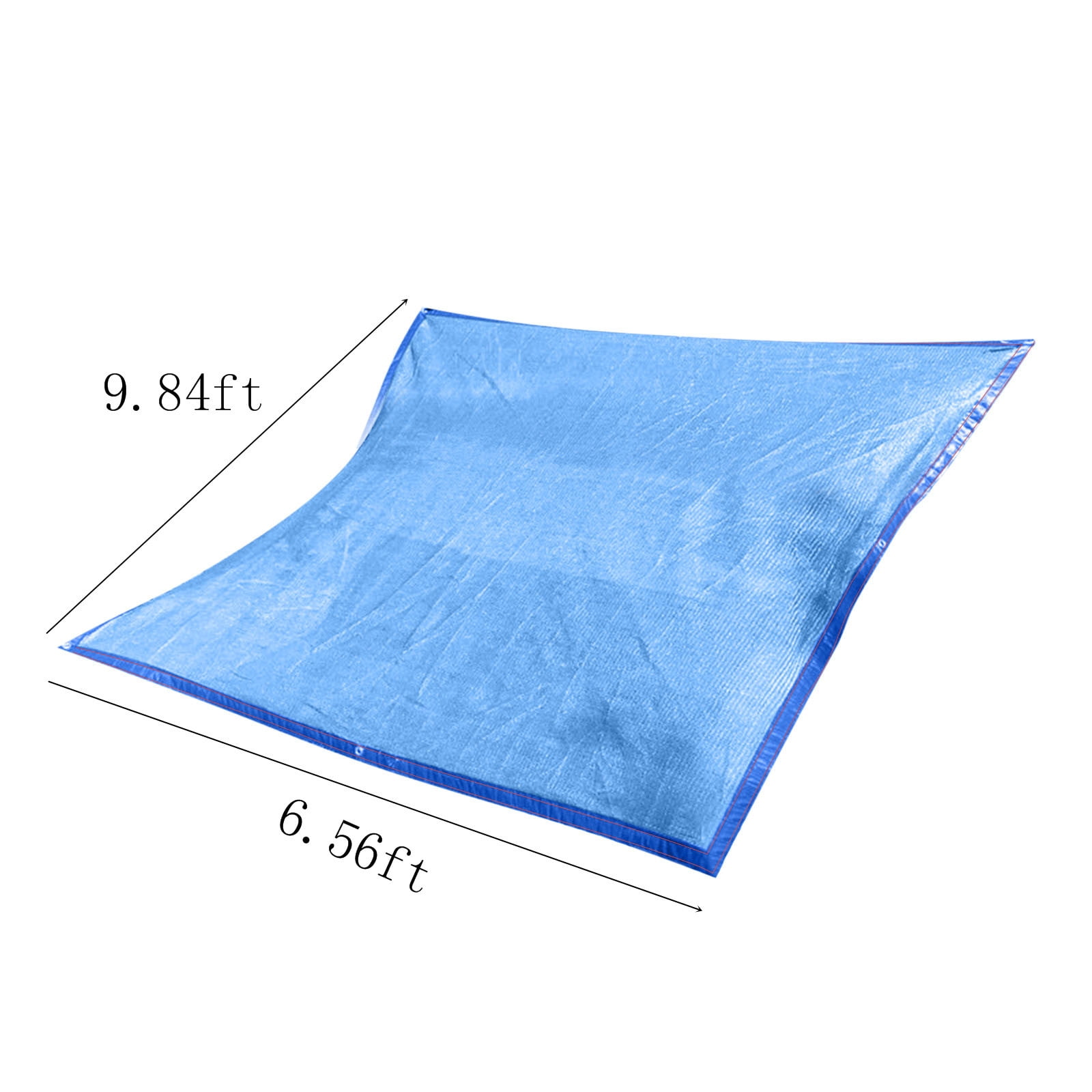 Summer Savings Clearance! Boovnll Sun Shades Outdoor Patio, 6.6x10Ft Rectangle Sand UV Block Sunshade Mesh Insulation Permeable Heavy Duty Shade Cloth for Outdoor Patio Yard Backyard Garden, Sun Shade
