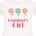 thumbnail image 4 of Inktastic Grandma's Girl Grandaughter Girls Long Sleeve Baby Bodysuit, 4 of 5