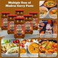 thumbnail image 2 of Rani Madras Curry Cooking Spice Paste 10.5oz (300g) Glass Jar, Pack of 5+1 FREE ~ No Colors | All Natural | NON-GMO | Kosher | Vegan | Gluten Free | Indian Origin, 2 of 7