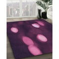 thumbnail image 2 of Ahgly Company Indoor Rectangle Patterned Purple Lily Purple Area Rugs, 2' x 3', 2 of 6