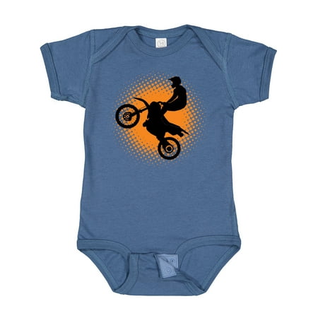 

Inktastic Motocross Rider Freestyle Sports Gift Baby Boy Bodysuit