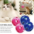 thumbnail image 3 of Pets First Large Size Cat Ball with Bell Toy for Cats Kittens and Other Ani L3H8, 3 of 7