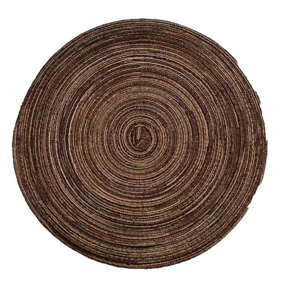 Clearance! Miyuadkai Placemat Round Circle Placemats Table Place Mats Kitchen Dinner Table Heat Pads 35Cm Co Kitchen Coffee