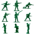 thumbnail image 3 of Set Toy Soldiers HAPTIME Classic Green Army Men 50 piezas para niños, 3 of 7