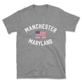 thumbnail image 1 of Manchester Maryland Patriot Men's Cotton T-Shirt, 1 of 1