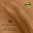 thumbnail image 6 of Sweet Home Collection 1500 Series Bed Sheets - Extra Soft Microfiber Deep Pocket Sheet Set - Mocha, Twin, 6 of 6