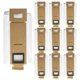 thumbnail image 1 of Paquete de 10 Bolsas de Polvo Accesorios para S7 T7S T7 Plus T7S Plus Bolsas de Aspiradora EstacióN de SuccióN AutomáTica, 1 of 5
