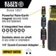 thumbnail image 2 of Destornillador de impacto Klein Tools 32900 con conector abatible 7 en 1, 2 of 12
