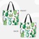 thumbnail image 2 of Balery Cactus Plants1 Bolsa de Mano para Mujeres con Cremallera, Bolsa de Gimnasio con Compartimentos, Bolsa para Laptop, Bolsa para Trabajo, 2 of 7