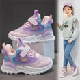 thumbnail image 2 of Staki Toddler Girl Girls Shoes Lightweight Sports Kids Sneakers for Running/Walking Toddler(Purple,11.8 Little Kid), 2 of 3