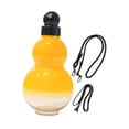thumbnail image 2 of Botella de agua deportiva Gourd de 900 ml, adorable, con correa de transporte. Amarillo, 2 of 9