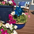 thumbnail image 2 of In the Breeze 2710 — Teal Mylar Pinwheels - Sparkly Teal Spinners - Great Party Favor or Decoration - 8 Piece Bags, 2 of 4
