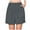 Grey, variant on Bysome Womens Shorts Casual Summer Dressy Casual Elastic Waist Wide Leg Suit Tailored Shorts Comfy Elagant Work Trouser Shorts Black L