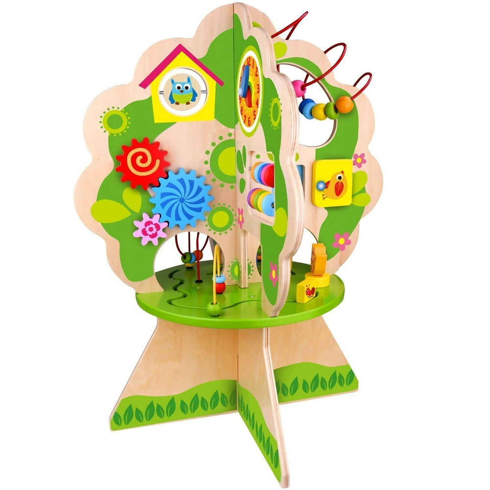childrens wooden activity centre