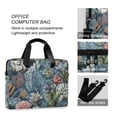 thumbnail image 4 of FORMRS 16" Laptop Bag Carrying Sleeve Case with Handle Travel Shoulder Briefcase, Sea Plants Pattern, 4 of 8