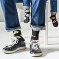 thumbnail image 3 of Friday Sock Co. Men's Bacon & Eggs Mismatched Socks, 3 of 4