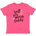 thumbnail image 3 of Inktastic Will You Marry Daddy-ring Youth T-Shirt, 3 of 5