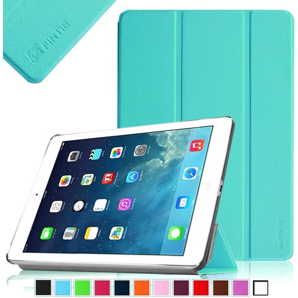 Ultra Slim SmartShell Case for Apple iPad Air 2 (iPad 6) 2014 Model Blue