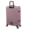 thumbnail image 3 of it luggage Census 27" Softside Checked 8 Wheel Spinner Luggage, Soft Pink, 3 of 5