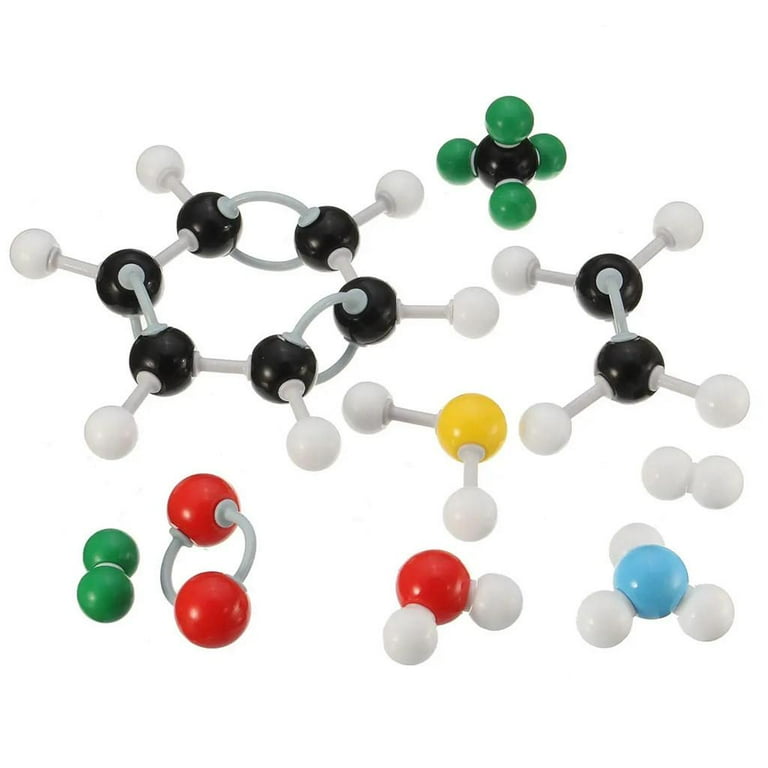 Kayannuo Toys Details Chemistry Organic Colorful Model Kit 239 Pieces Molecular Model Atoms Bonds Walmart