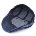 thumbnail image 2 of Gorra plana de mezclilla lavada, vintage, de Ivy Gatsby Newsboy, 2 of 2