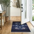 thumbnail image 2 of ODIKA 2'x3' Washable Doormat Non-Slip, Low Pile Deep Space Starry Night Celestial Bodies Astronomical Design for Entryway, Kitchen, Laundry Room, 2 of 7