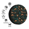 thumbnail image 4 of Susaid Deers In The Forest Print Tire Covers,Waterproof Anti-UV Snow Sun Rain Tire Covers for RV,Truck, SUV, Trailer, Camper-14 inch, 4 of 6