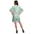 thumbnail image 4 of Moomaya Robe Courte de Caftan de Plage, Robe de Couverture Imprimée, Kaftan pour Femmes, Tenue de Plage, Couverture, 4 of 4