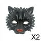 thumbnail image 1 of 2 Máscaras De León De Media Cara Salvador Espuma De Poliuretano Color Gris Oscuro, 1 of 6