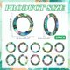 thumbnail image 2 of 25 piezas de concha de abulón natural ovalada para hacer collares, cabujones de concha de Paua, piedras preciosas sueltas para decoración del hogar, joyas, pendientes, pulseras, colgantes de fotos,, 2 of 7