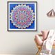 thumbnail image 3 of Wdftyju DIY Mandala Diamond Picture Resin Art Full Round Rhinestone Pintura Artesanía Wdftyju 6dm3zz3ur1bl5cr2, 3 of 9
