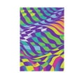 thumbnail image 6 of Yayeee Garden Flag 12" x 18" Double Sided Outdoor Yard Lawn Holiday Decorations, Green Wavy Pattern, 6 of 6
