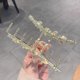 thumbnail image 3 of attrapez Le Clip Femme Grand Volume De Cheveux Plus De Temprament Cat's Eye Stone Arrire De La Tte Pingle Cheveux, 3 of 5