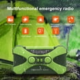 thumbnail image 1 of Radio de manivela Jadeshay Radio solar multifuncional de emergencia, 1 of 9