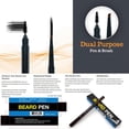 thumbnail image 4 of Beard Pen Barber Pencil Male Mustache Shaping Pen Waterproof Beard Pen Sweatproof Beard Pen Beard Pen Barber Pencil And Brush Male Mustache Shaping Pen Waterproof Sweatproof Beard, 4 of 8