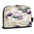 thumbnail image 2 of Standing Pencil Case with Base Large Capacity Stationery Pouch Pen Bag with Zipper for Women Men Ginkgo Leaves and Petals, 2 of 7