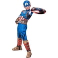 thumbnail image 3 of Licensed Marvel Captain America Premium Child Superhero Padded Costume MED 7-8, 3 of 5