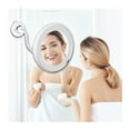 thumbnail image 2 of 10X LED Mirror Makeup Mirror Flexible Mirror Illuminated Magnifying Vanity Mirrors With Light Make Up Miroir Bathroom Mirrors ,Widely Use, 2 of 7