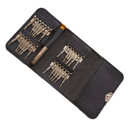

25 In Screwdriver Portable Set with Case Bit Notebook Daily Multi Multifunction