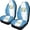 Splash Flag, variant on XYZCANDO Soft Front Seats Protector Truck Auto SUV, Removable Cozy Car Front Seat Cover Set 2 pcs Polyester Fabric Flag Design