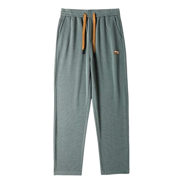Pantalones deportivos de malla para hombre con bolsillos y parte inferior abierta. SG