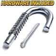 thumbnail image 3 of HD Switch Deck Release Pin & Spring w/ Zinc Upgrade for Cub Cadet MTD Troy-Bilt Craftsman Ryobi White Ryobi Yard Machines Ranch King Lawn Mower Tractor 747-1116 932-0306A 714-0470 917-04074 947-1116, 3 of 4