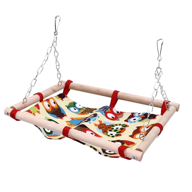 Parakeet Hammock,Bird Game Bed Hook Bird Hammock Cockatiel Hut Hammock Enhanced Features