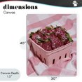 thumbnail image 4 of Stupell Industries Contemporary Glam Glimmer Strawberries Canvas Art, 30 x 40, by LISH Creative, 4 of 8