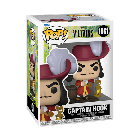 Funko - POP Disney: Villains- Captain Hook