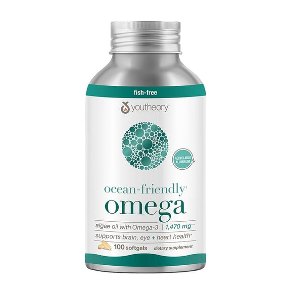Youtheory Ocean-Friendly Omega Soft-Gels, 100 ct.