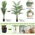 thumbnail image 5 of 6FT Artificial Palm Tree Set | 15 Trunks & Adjustable Branches for Stylish Indoor Decor, 5 of 7