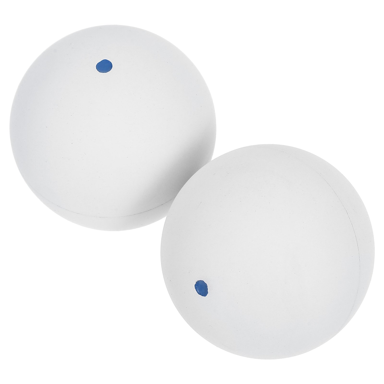 NUOLUX 2Pcs Elastic Rubber Squash Training Ball for Hand Eye Coordination and Reaction Training
