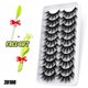 thumbnail image 1 of GROINNEYA Pestañas 3D Mink Lashes Fluffy Soft Wispy Natural Cross Extensión de pestañas Pestañas reutilizables Mink Pestañas postizas Maquillaje Dengxun unisex, 1 of 2